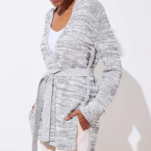 LOFT | Sweaters | Loft Marled Belted 